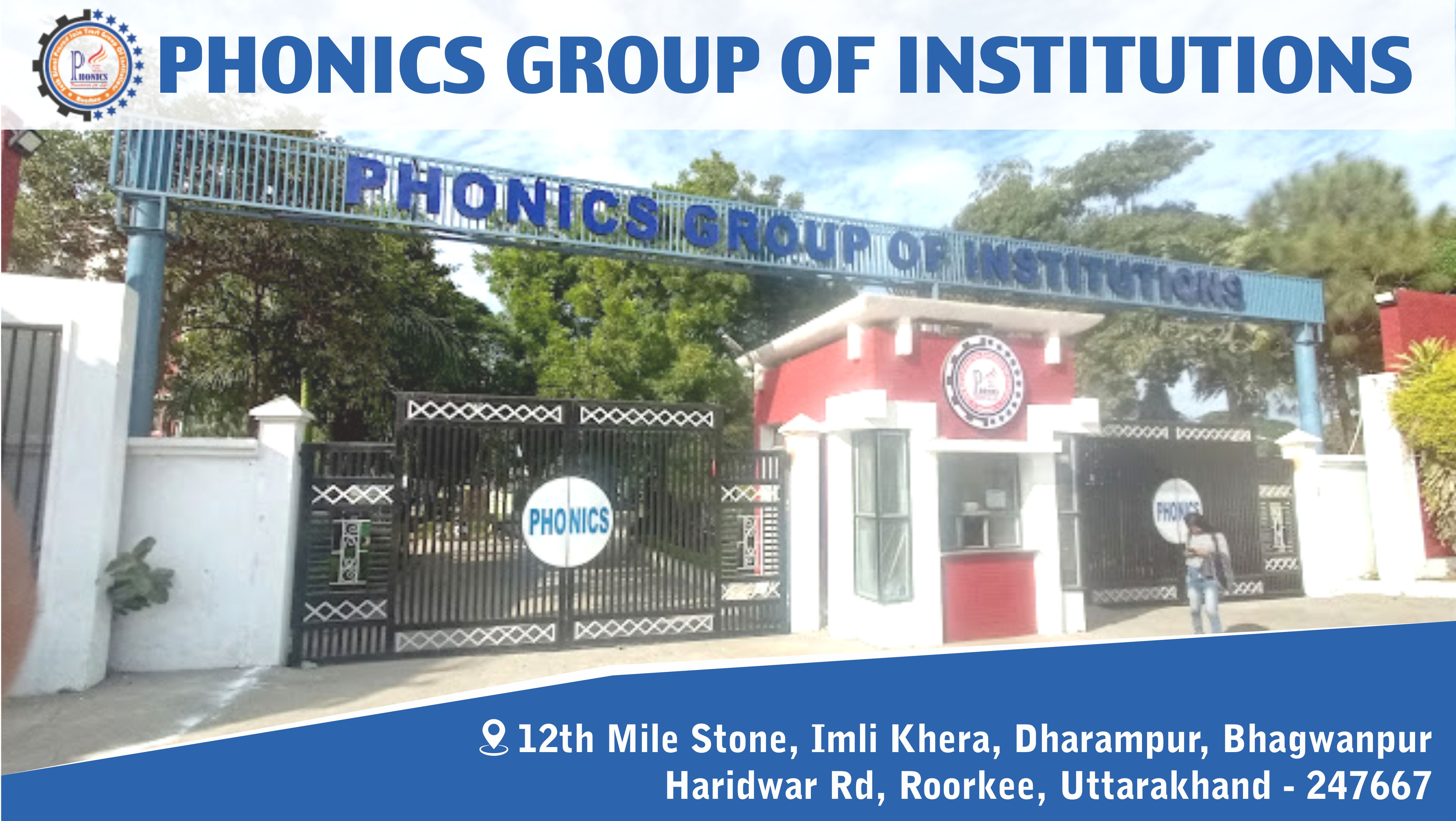 out side view of Phonics Group of Institute